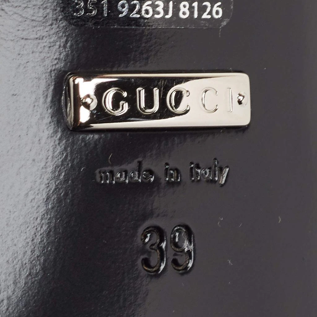 Gucci Gucci Black GG Crystal Embellished Mesh Mules Size 39 8