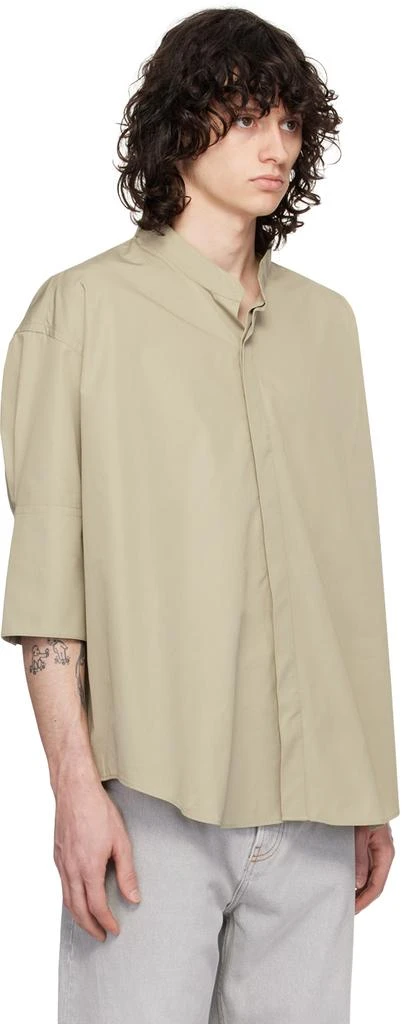 AMI Green Oversized Shirt 2