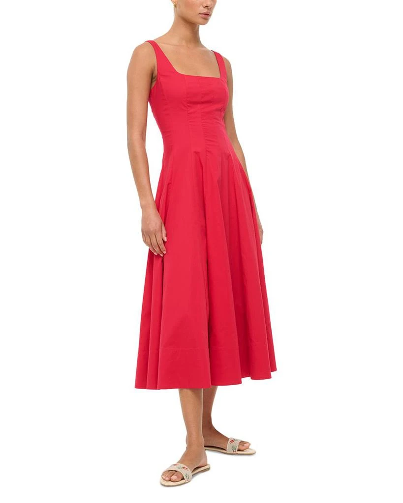 Staud Wells Poplin Dress 4