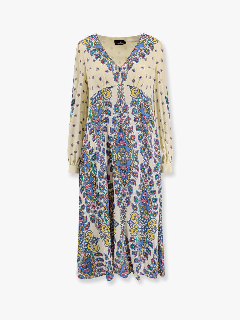 【ETRO】プリント シェニール ドレス ETRO】プリント シェニール ドレス