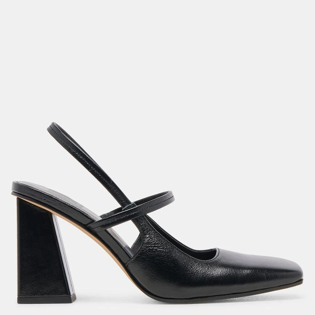 Dolce Vita Soyer Heels Midnight Crinkle Patent 1