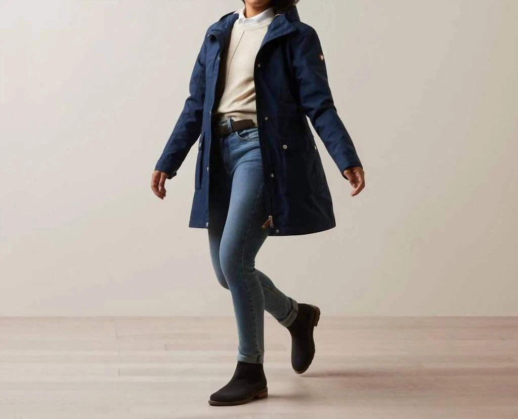 Ariat Ariat - Women
s Atherton Waterproof Hooded H20 Raincoat Jacket