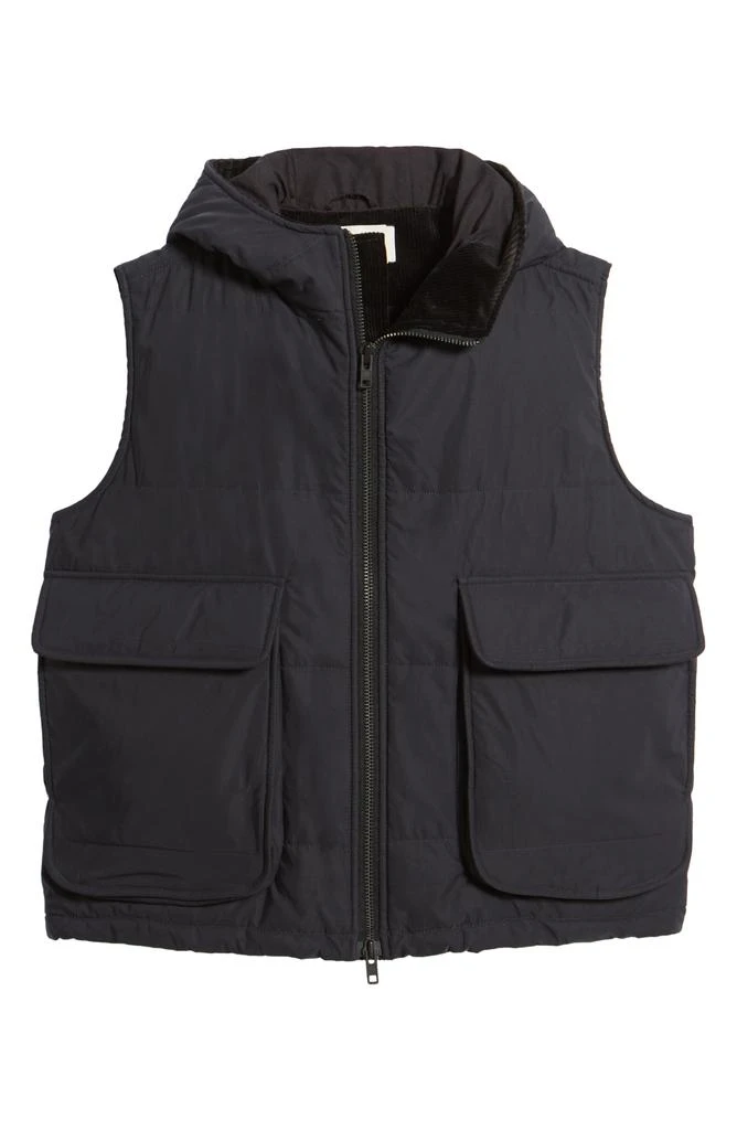 Oliver Spencer Malvern Full Zip Cotton Blend Vest 6