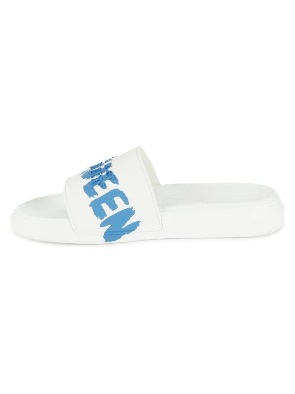 Alexander McQueen Logo Pool Slides 4