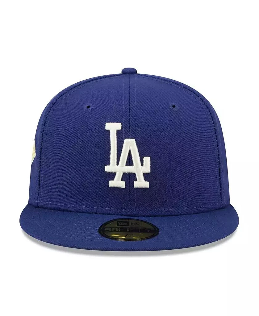 New Era Men's Royal Los Angeles Dodgers 1988 World Series Champions Citrus Pop UV 59FIFTY Fitted Hat 4