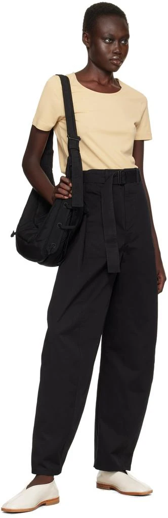 Lemaire Black FILT Edition Fortune Croissant Bag 4