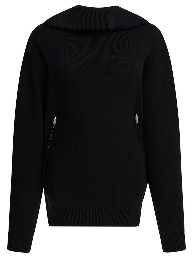 Balenciaga Black wool blend sweater - BeyondStyle