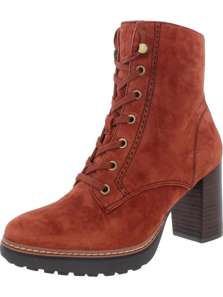 Naturalizer Callie Womens Leather Ankle Boots 8