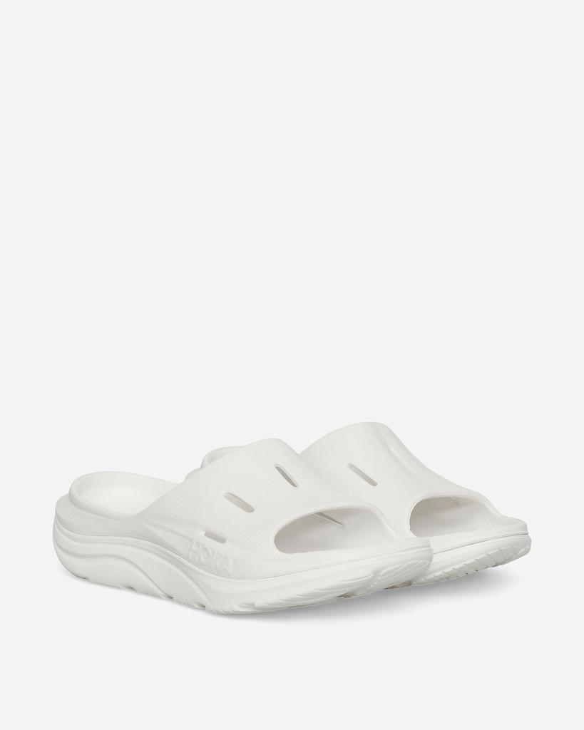 Hoka One One ORA Recovery Slides White
