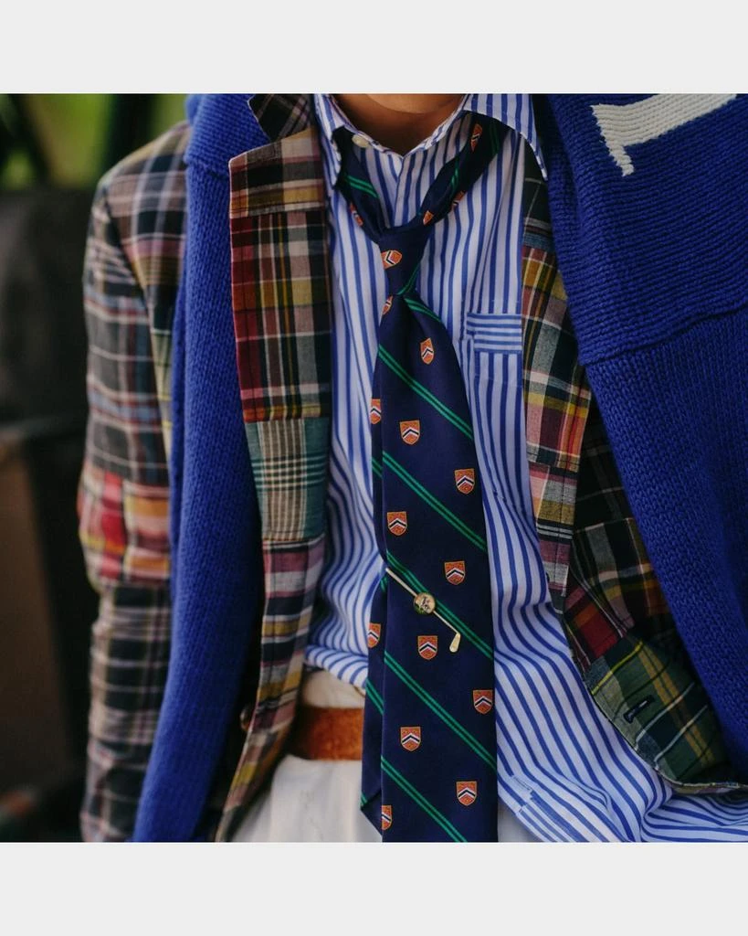 Ralph Lauren Men's Soft Tailored Patchwork Sport Coat 2