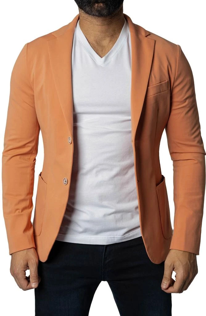 Maceoo Carnelian Stretch Jacket 
Removable Hooded Bib