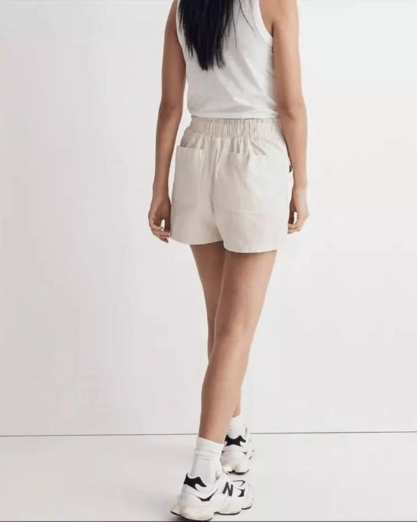 Madewell Madewell - Denim Pull-on Paperbag Utility Shorts 3