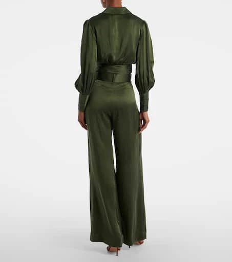Zimmermann Silk satin wrap top 3