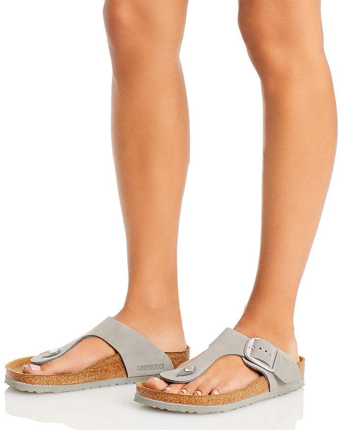 Birkenstock Women's Gizeh High Shine Big Buckle Thong Sandals