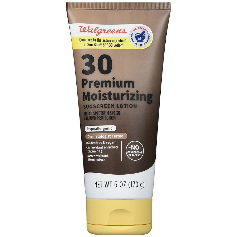 Walgreens 30 Premium Moisturizing Sunscreen Lotion 2