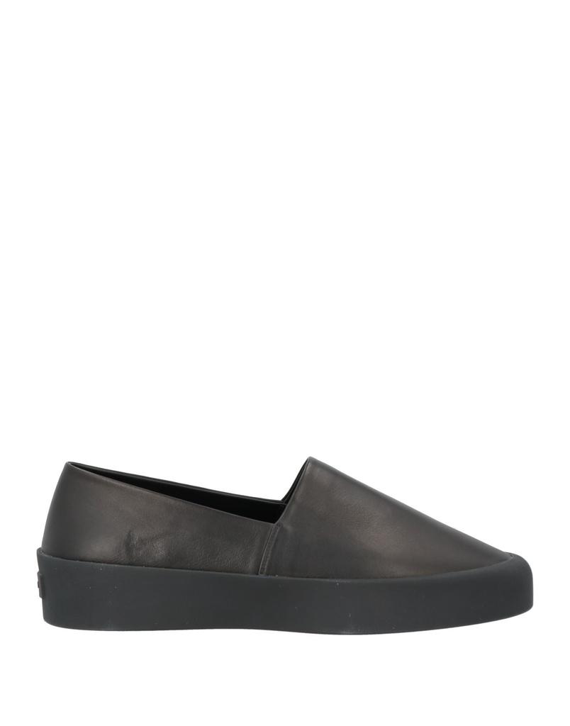 【送料&関税込】Fear of God Leather Slip-on Loafer Fear of God Ermenegildo Zegna Black Slip-On Loafers Fear of