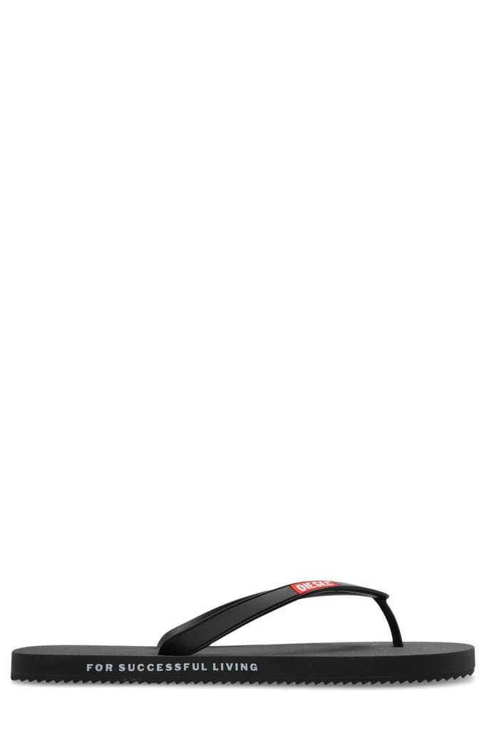 Diesel Diesel Logo Patch Flip Flops 1