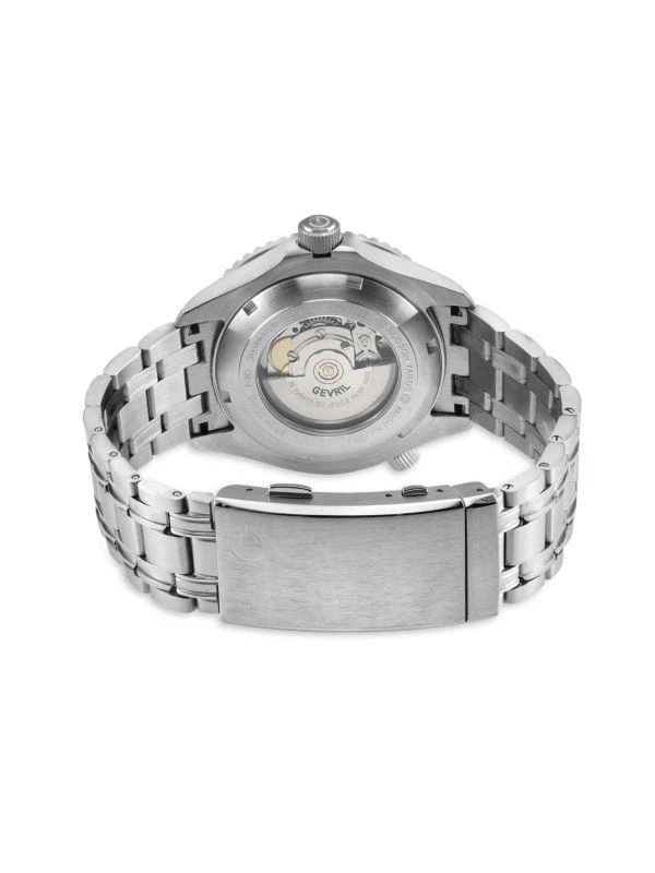 Gevril Hudson Yards 43MM Stainless Steel Bracelet Watch 2