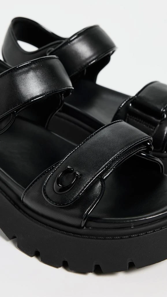 Coach Brynn Platform Sandals 6