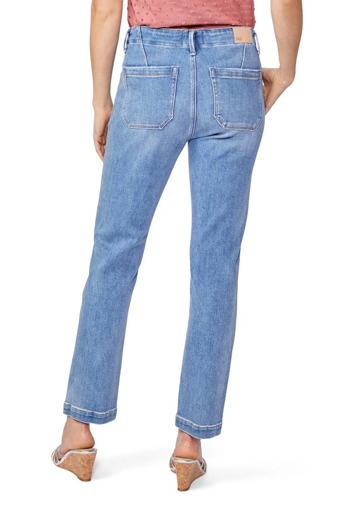 Paige Mayslie Ankle Straight Leg Jeans 2