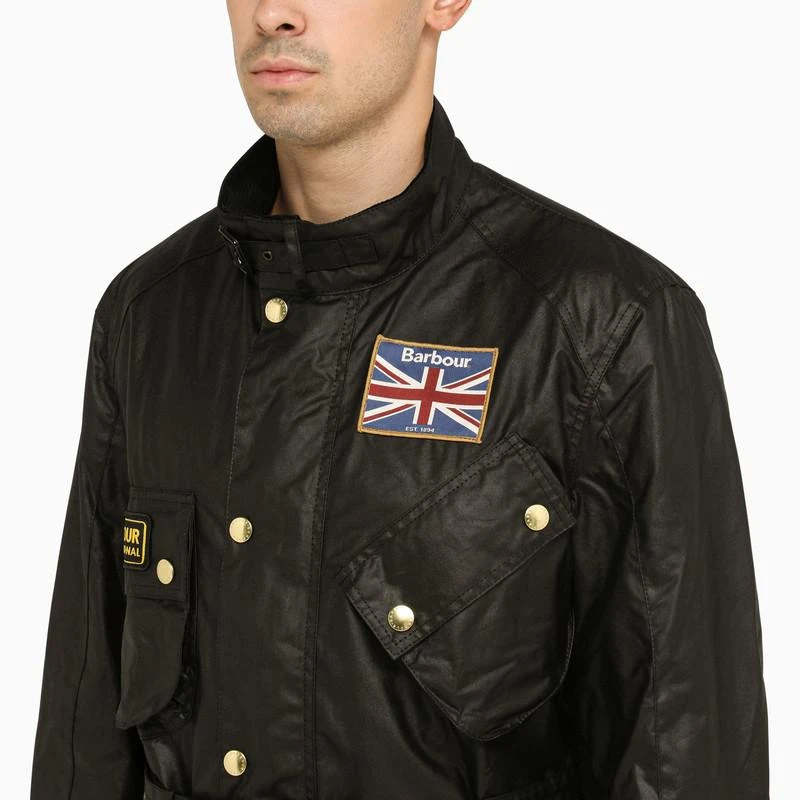 Barbour Black field jacket 5