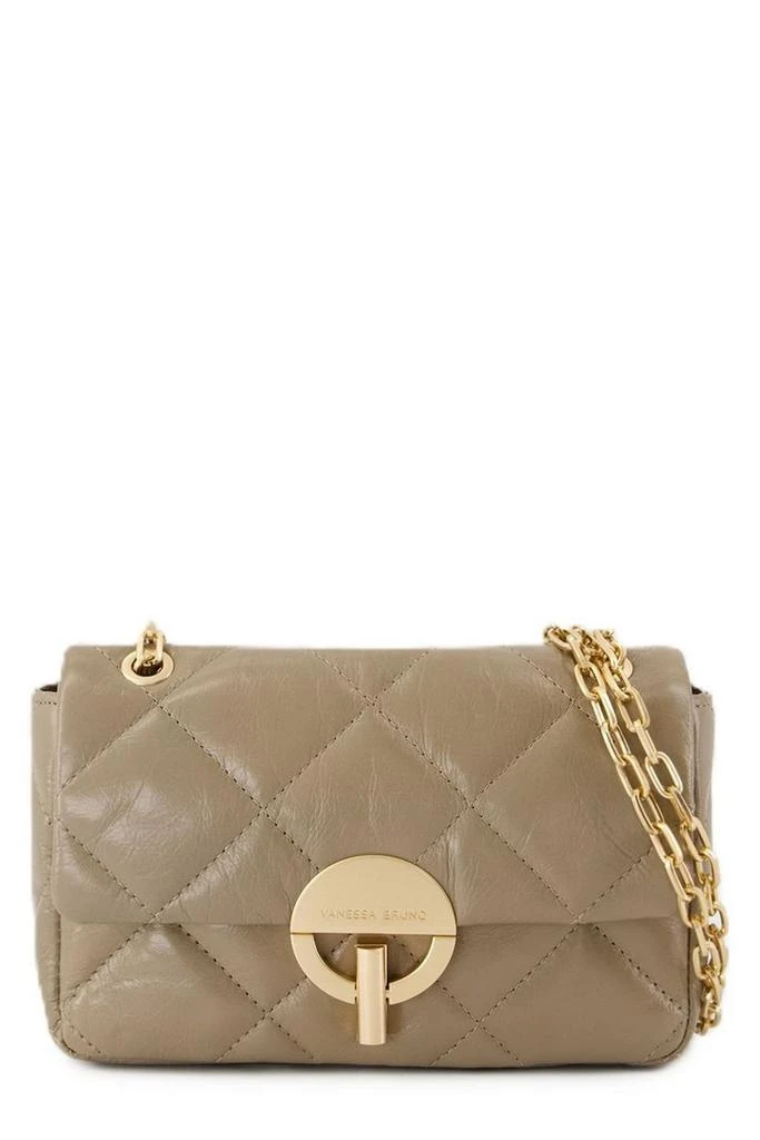VANESSA BRUNO Vanessa Bruno Medium Quilted Moon Shoulder Bag 1