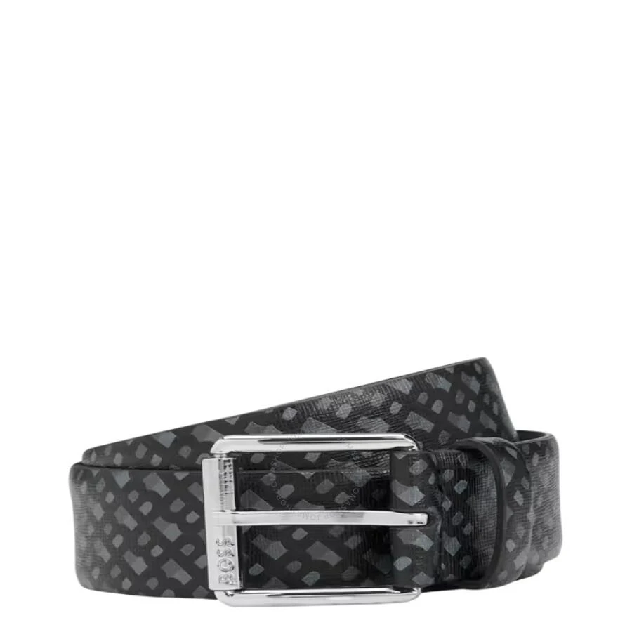 Hugo Boss Monogram Leather Golf Belt 1
