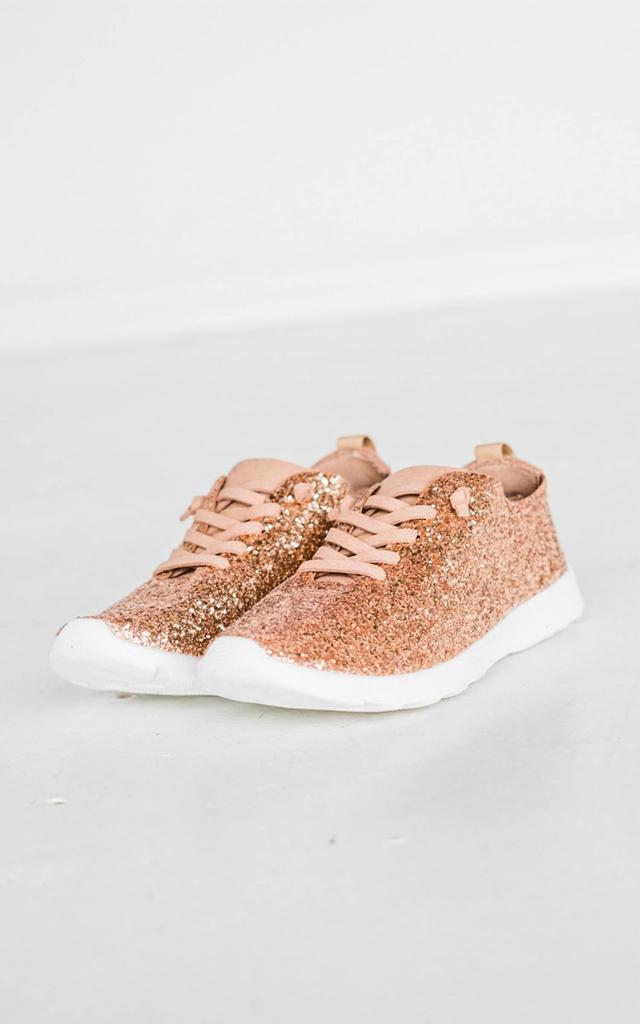 Not Rated Women's Mayo Glitter Sneaker