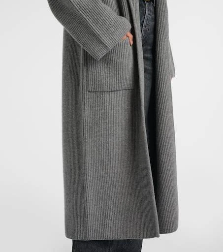 Totême Ribbed-knit wool-blend cardigan 5