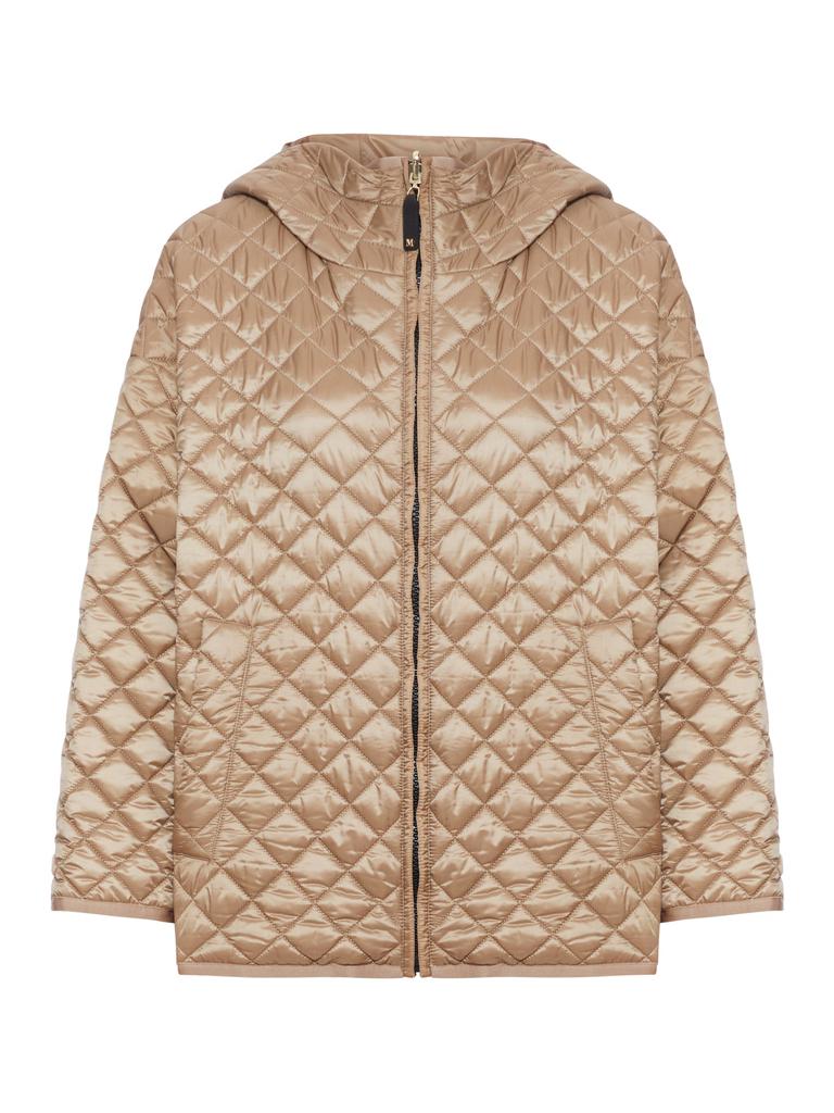 MAX MARA THE CUBE REVERSIBLE PADDED CANVAS JACKET