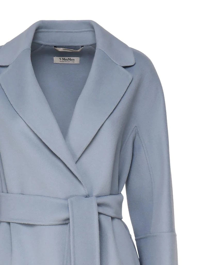 Max Mara Arona Virgin Wool Wrap Coat 2