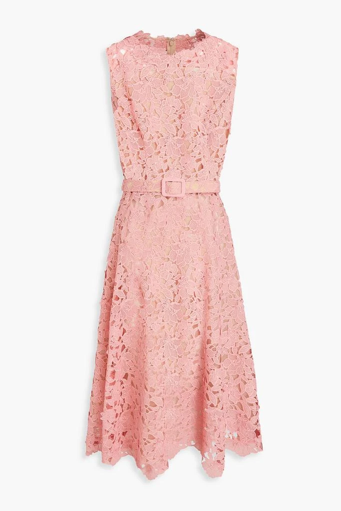 chinese dress ladies Oscar de la Renta Floral Guipure Lace Dress  Runway Catalog