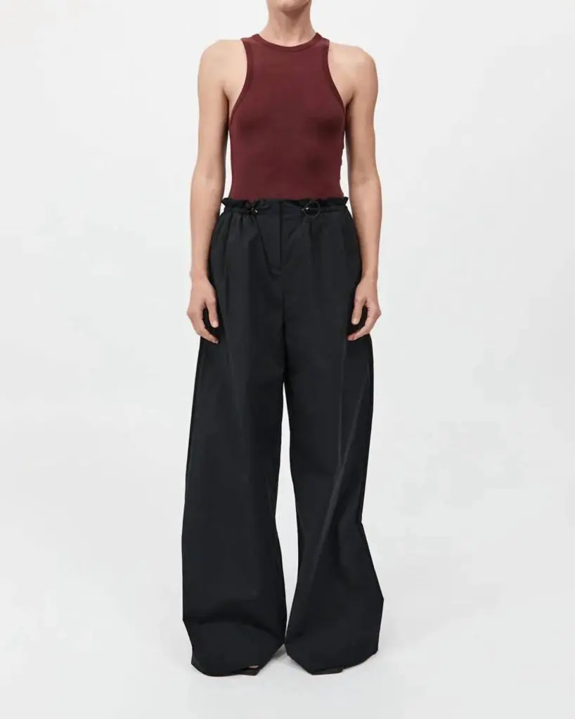 St. Agni St. Agni - Paper Bag Waist Pants - Petite