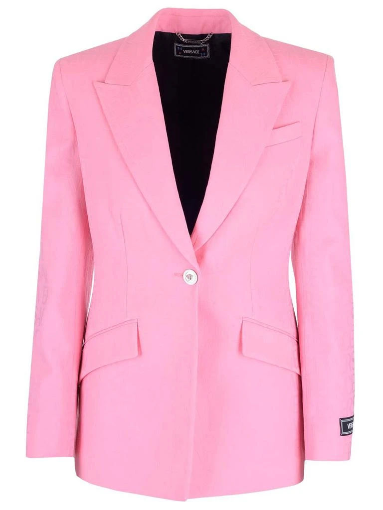 Versace Versace Single Breasted Tailored Blazer 1