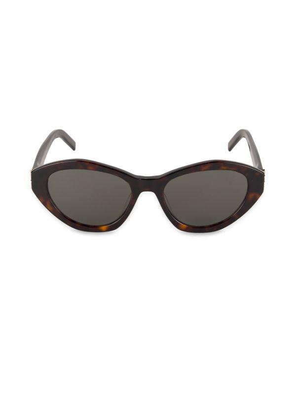 Saint Laurent 54MM Oval Sunglasses Sunglasses Free Shipping BeyondStyle