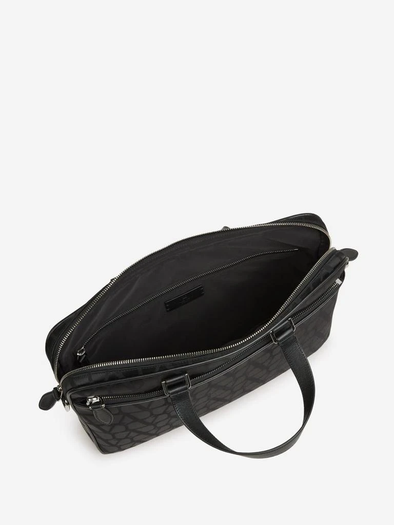 Valentino Valentino Garavani Toile Iconographe Briefcase Bag 4