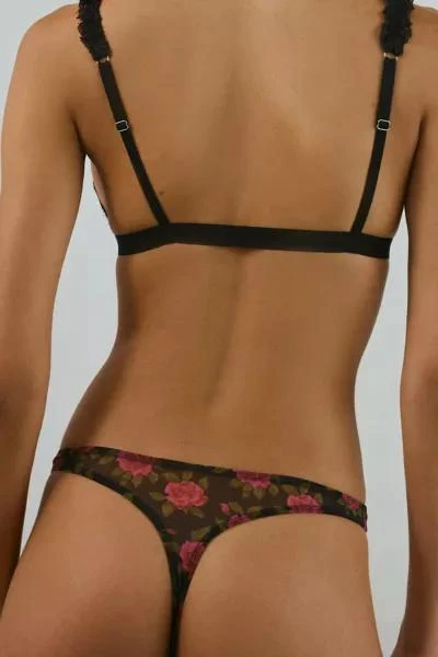 Out From Under Out From Under Sheer Mesh Thong 3