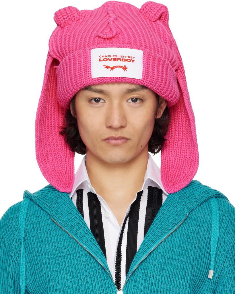 Charles Jeffrey Loverboy Chunky Ears Beanie Scarf - Hats