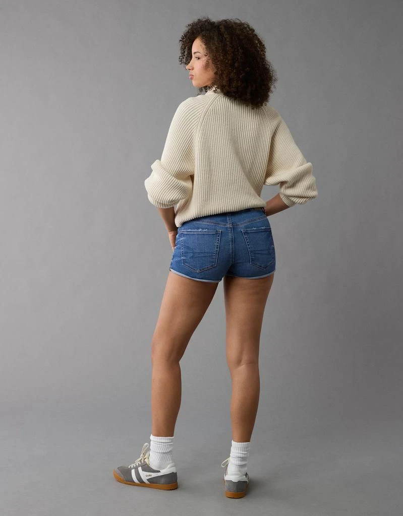 AE AE Next Level Curvy Ripped High-Waisted Denim Short Short 2
