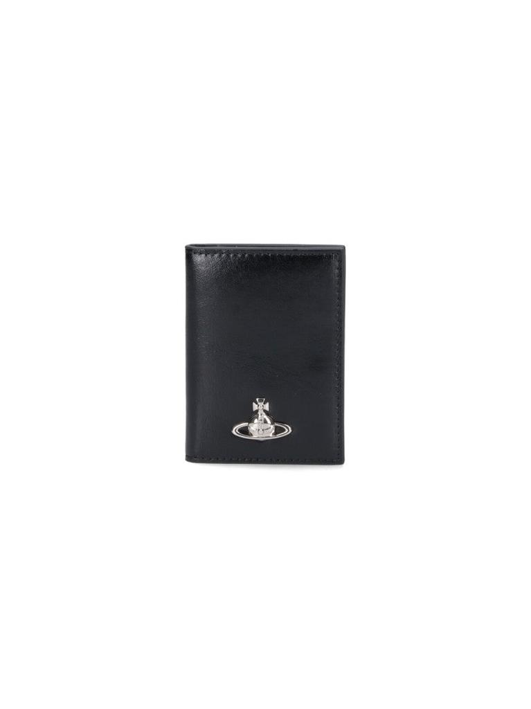 Shop Vivienne Westwood Orb Plaque Bi-Fold Wallet on Sale at Shop Vivienne Westwood Orb Plaque Bi-Fold Wallet on Sale at