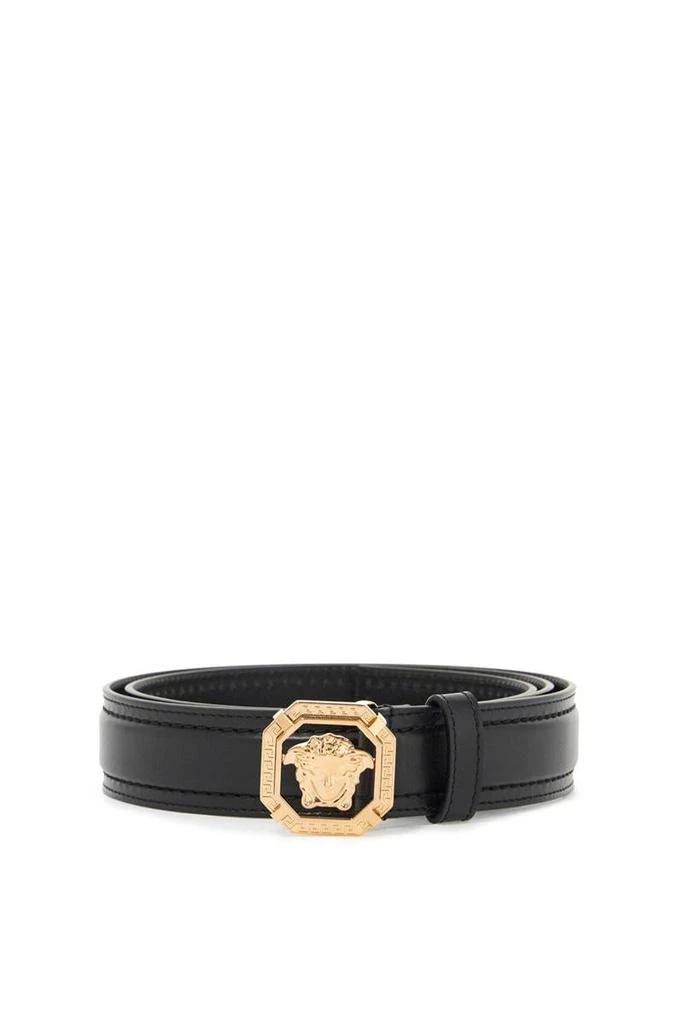 Versace "Leather Medusa Belt With 1