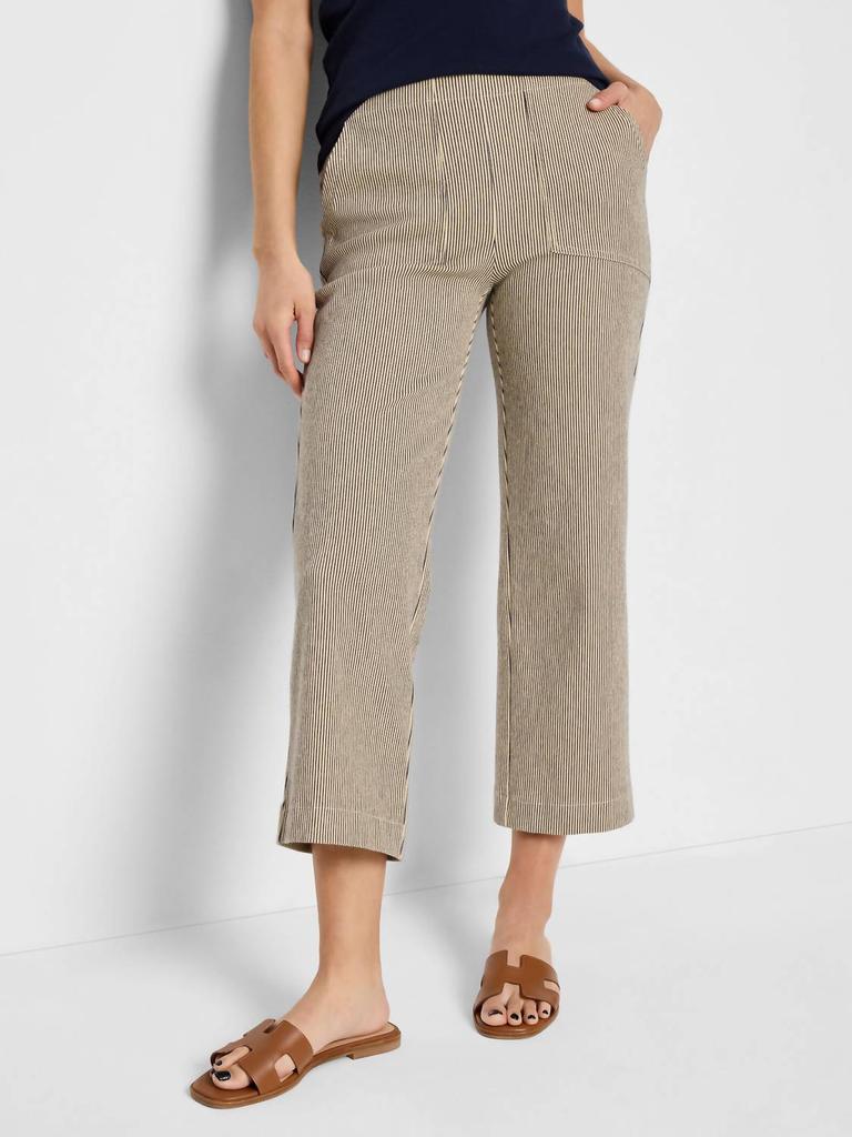 NIC+ZOE Nic + Zoe - All Day Stripe Wide-leg Jeans