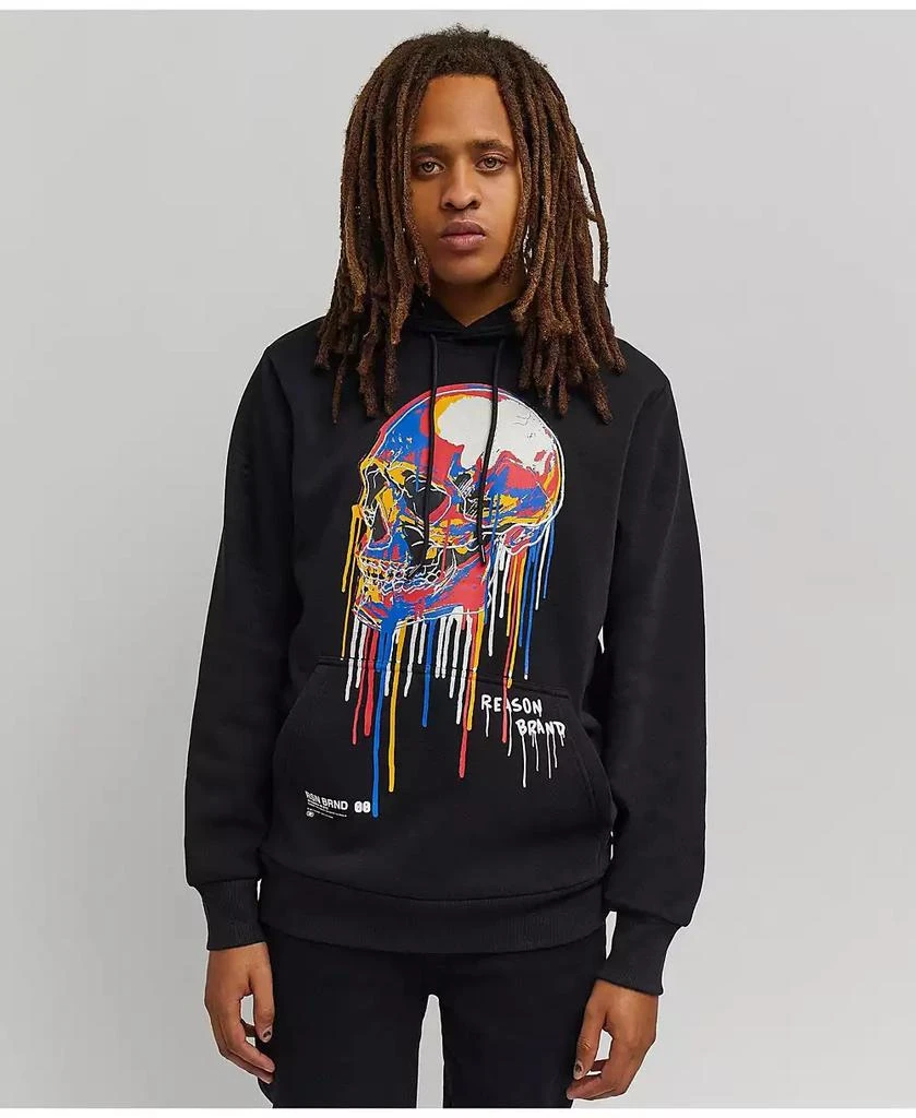 Reason Skull Hoodie Black 3