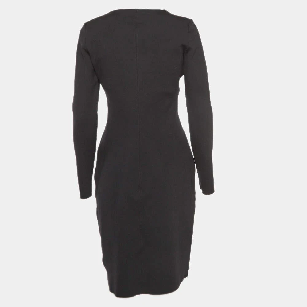 The Row The Row Black Jersey V-Neck Mini Dress L - Dresses & Skirts - Free  Shipping - BeyondStyle
