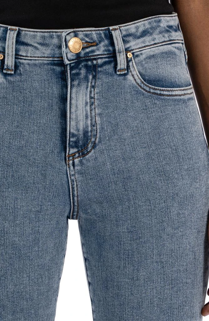 KUT from the Kloth Kelsey Seamed High Waist Ankle Flare Jeans 4