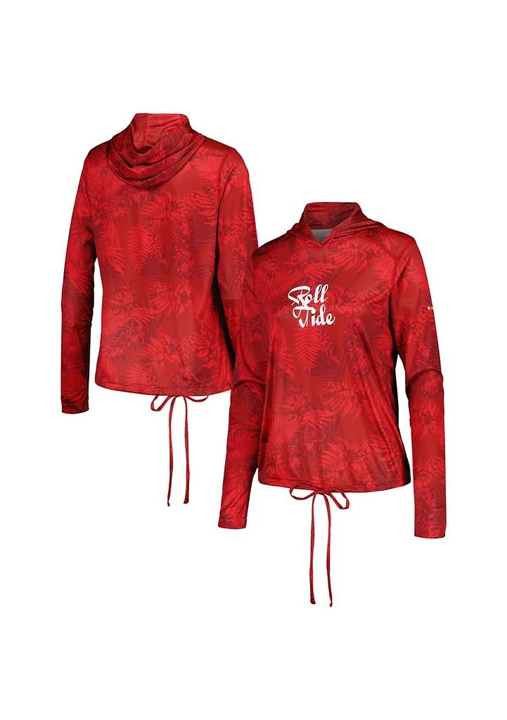 Columbia Alabama Crimson Tide NCAA Alabama Tide Summerdry Printed Long Sleeve Hoodie T-Shirt