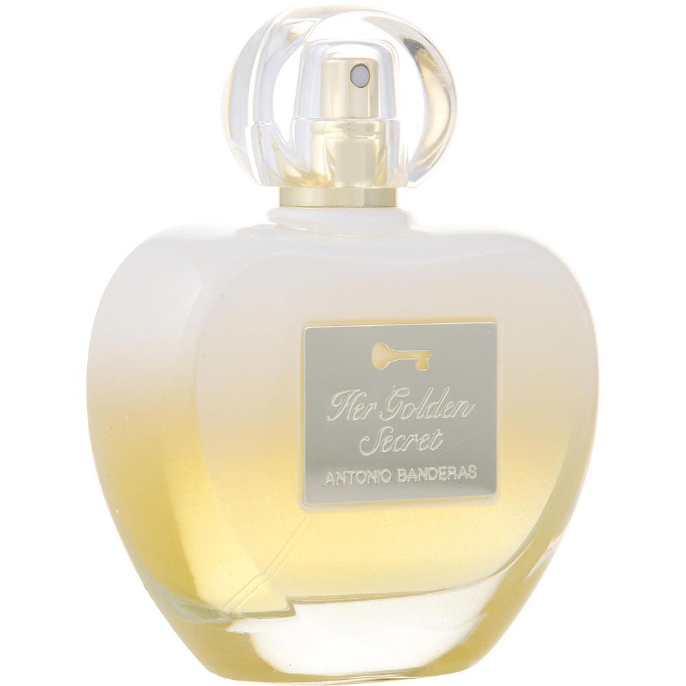 Antonio Banderas Her Golden Secret By  Edt Spray 2.7 Oz *Tester Women