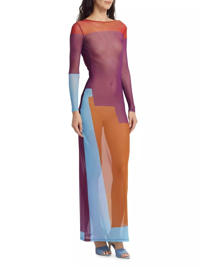 House of Aama Prelude: Aama Tales Night Sky Maxi Dress 4