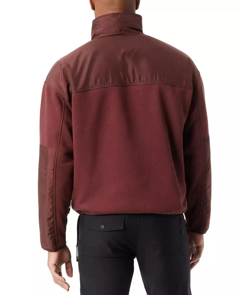 BASS OUTDOOR Men's Regular-Fit Convertible Hood 1/4-Zip Sweatshirt 4