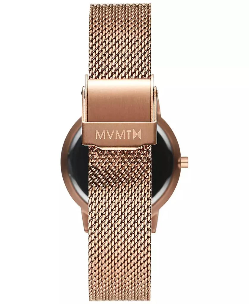 MVMT Women's Avenue Rose Gold-Tone Mesh Bracelet Watch 3